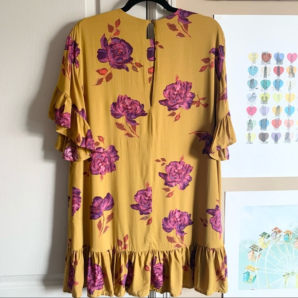 SOLD Urban Outfitters | NWT Ruffle tie dress - Picture 3 of 10